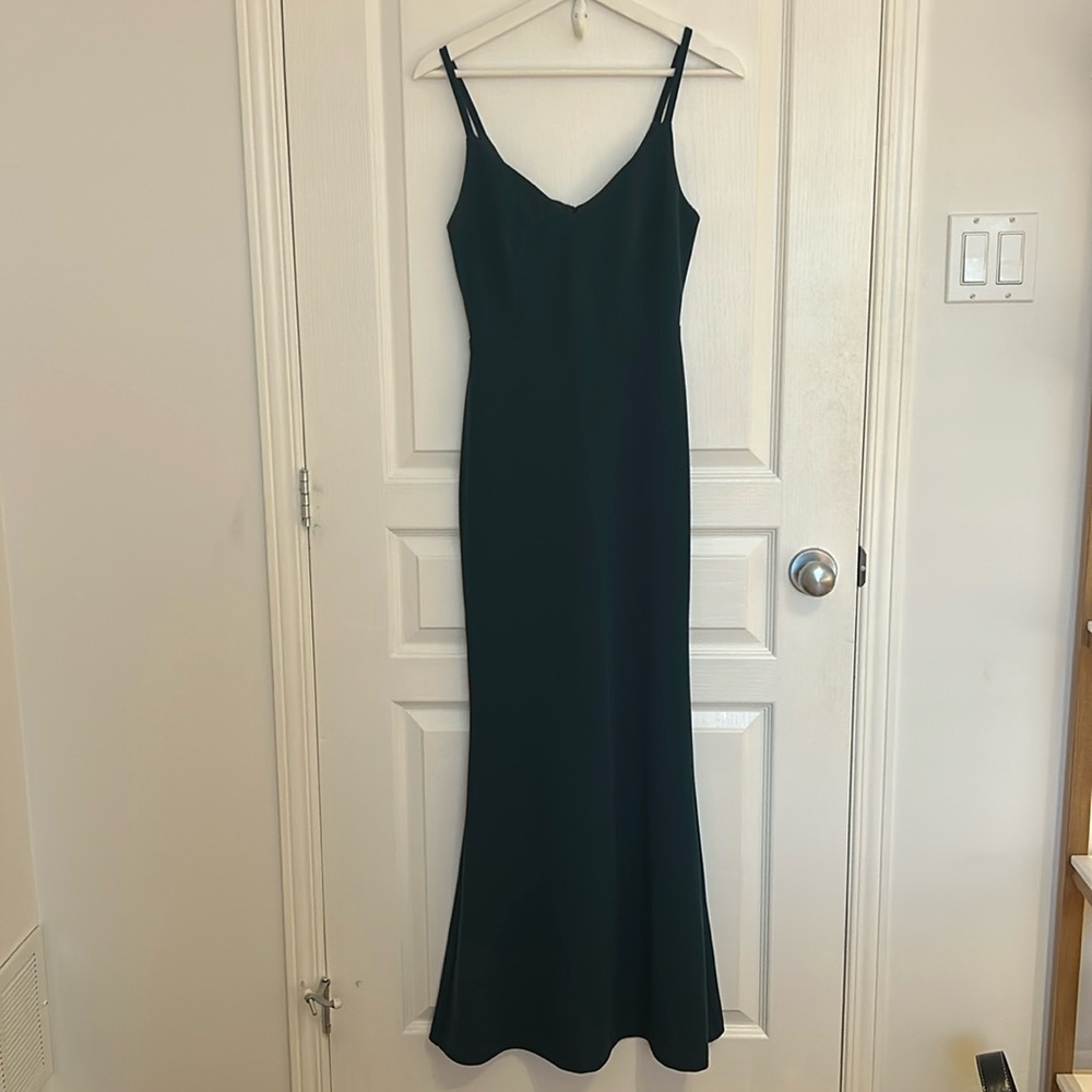 Green prom dress